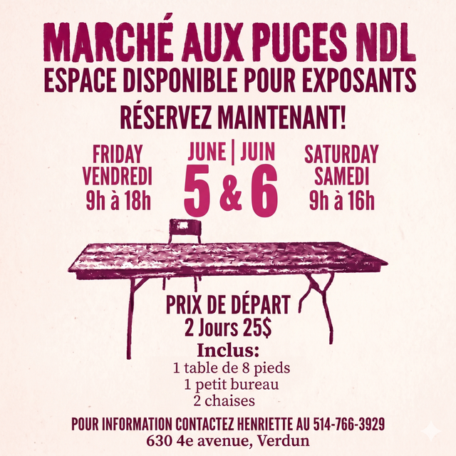 Espace disponible pour exposants marché aux puces - Photo 10
