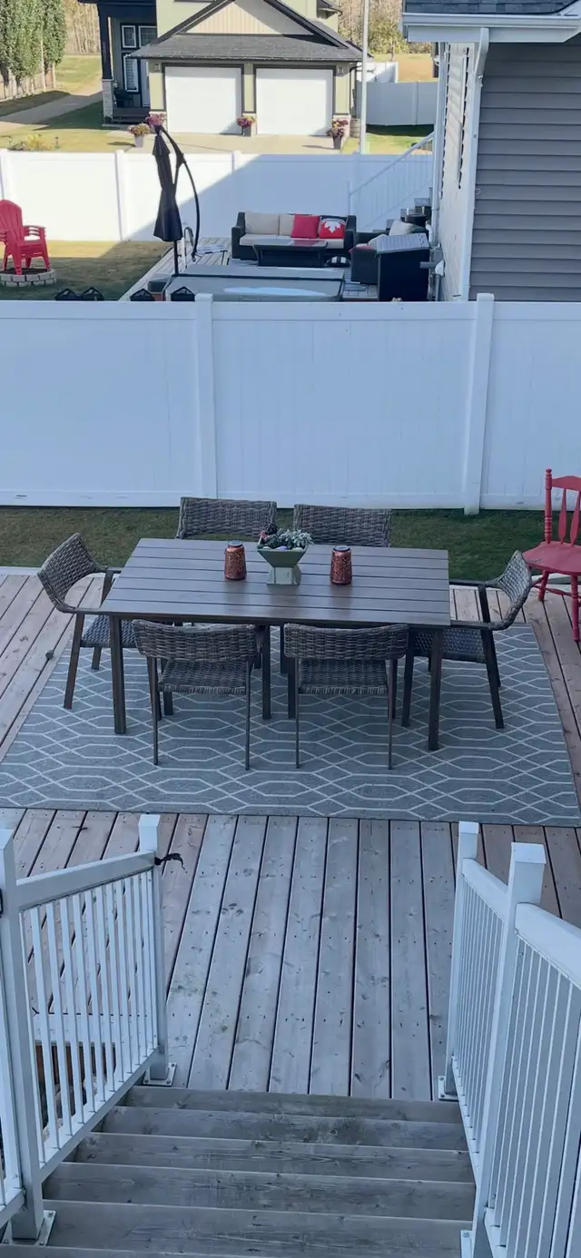 Outdoor 6 Person Patio Dining Set
