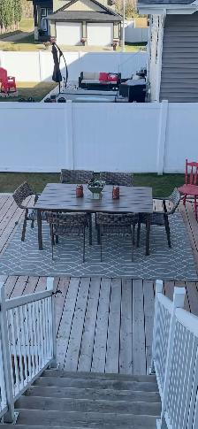 Outdoor 6 Person Patio Dining Set