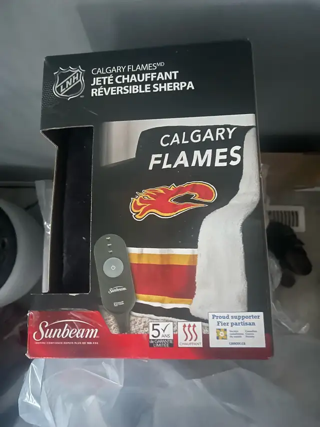 Sunbeam Calgary Flames Throw - Photo 2