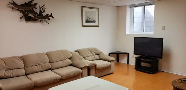 Yonge & Steeles: Basement apt 2bdr, Furnished $1800 from June 1