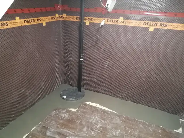 WET BASEMENT FLOOR WATERPROOFING SUMP PUMP ISSUE WEEPING TILES - Photo 6