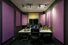 PRO STUDIO ACOUSTICS, PANELS, BOOTHS, SOUNDPROOFING, MONITORS