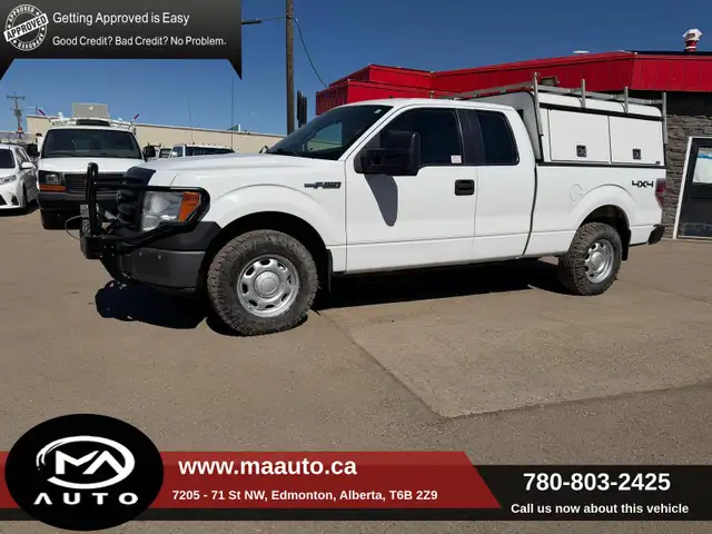 2013 Ford F-150 4WD Extended Cab with Canopy