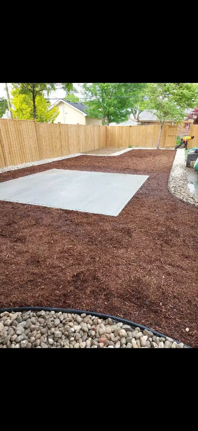 landscaping Sod lawn grass cutting trimming yard clean up - Photo 2