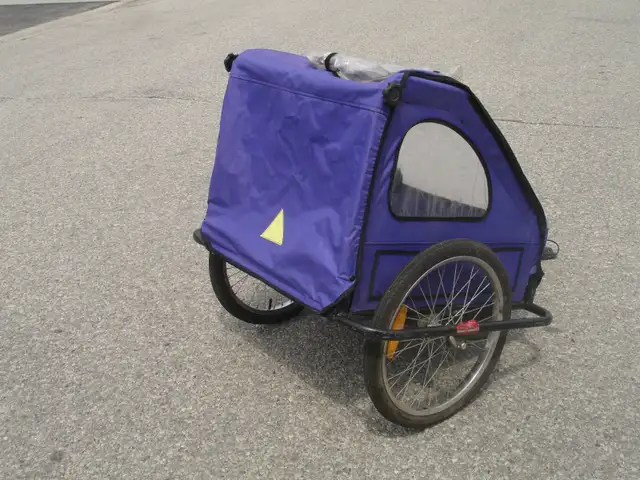 MUST SELL NOW BIKE TRAILER FOR TWO KIDS EVERYTHING INCLUDED! - Photo 7