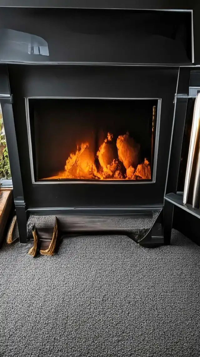 Wood Stove and high quality pipes.