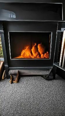 Wood Stove and high quality pipes.