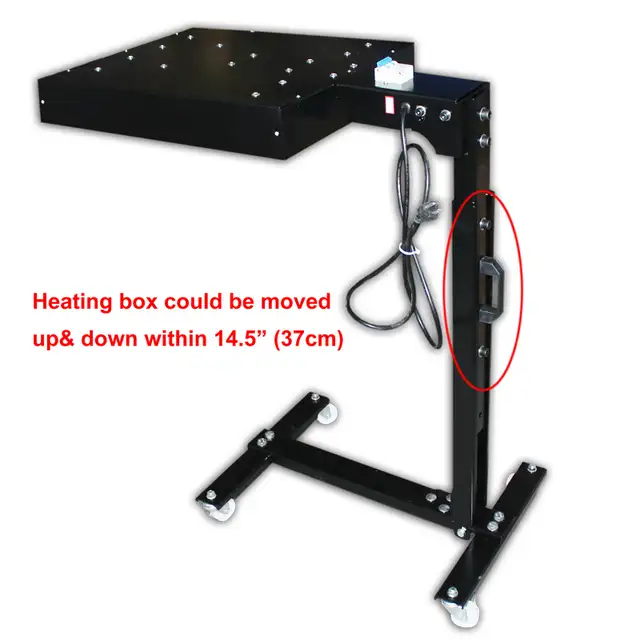 16"x16" Screen Printing Movable Flash Dryer 110V 1600W 006288 - Photo 7