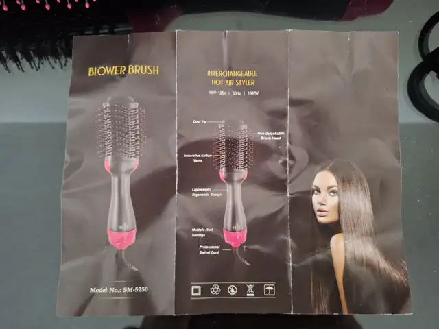 One Step Hair Dryer and Styler - Hot Air Brush - New - Photo 3