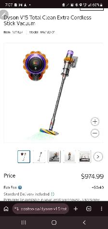 Dyson V15 Vacuum