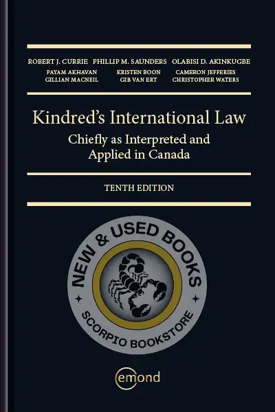 Kindred's International Law 10th Currie 9781774626948