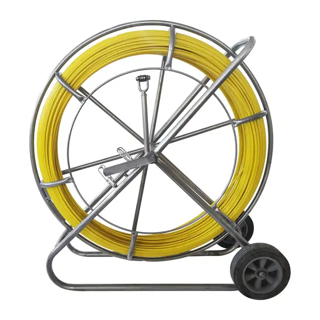 8mm Fish Tape Fiberglass Duct Rod Puller Wire Cable Run 170550 - Photo 7