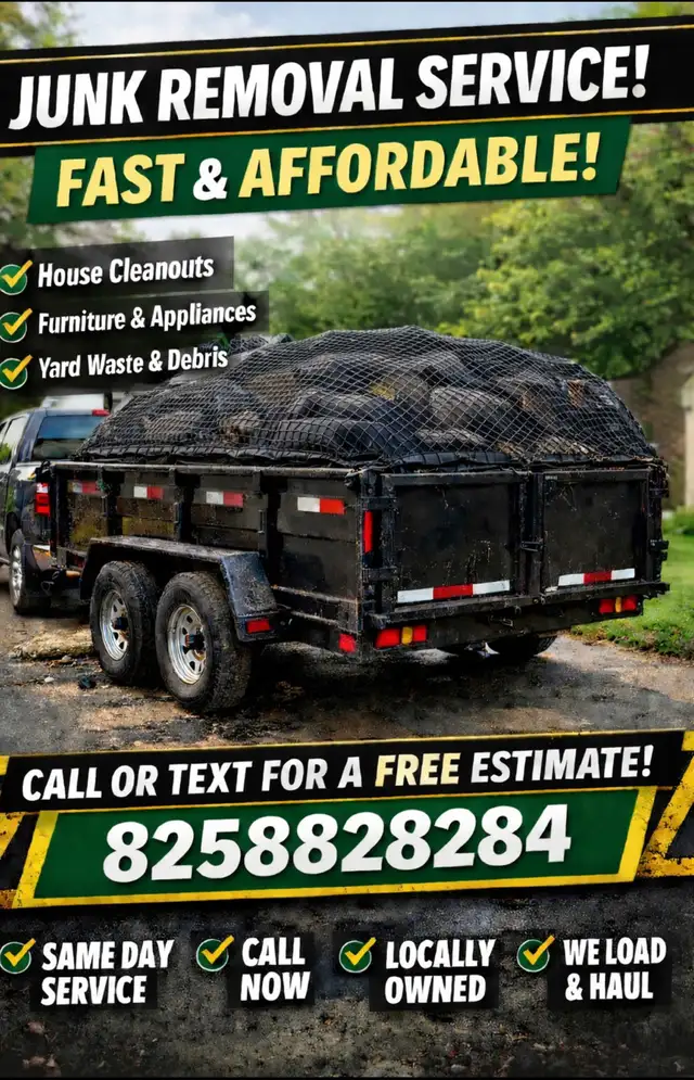 Junk Removal, Fence & Landscaping – Same Day Service Calgary - Photo 7