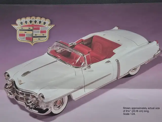 A Rare Opportunity! Own. Official 1:24 Scale, 1953 Cadillac