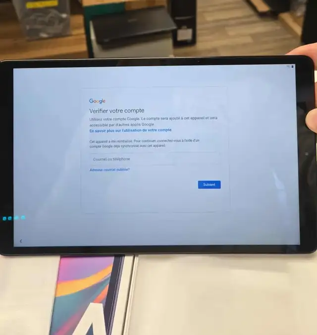 Tablette Samsung Galaxy Tab A 10.1" 32GB WiFi – NEUF, scellé - Photo 3