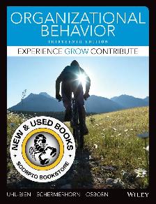 Organizational Behavior 13th Edition Uhl-Bien 9781118517376