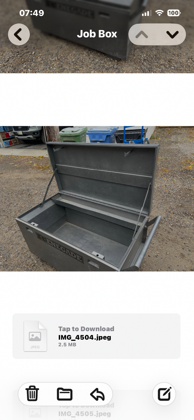 Job Box for sale - Photo 2