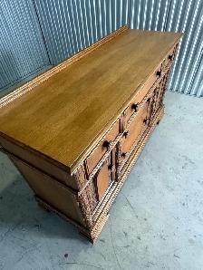 Free delivery antique Vintage Oak Sideboard Dresser - Photo 5