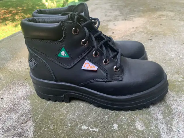 Terra Steel Toed Work Boots 6.5 - Photo 4