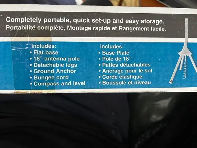 Winegard TS-2000 Satellite Antenna Tripod/Base NIB - Photo 3