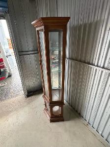 Free delivery used curio Glass Display Cabinet - Photo 6
