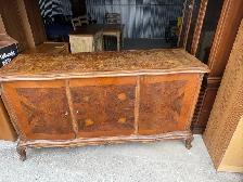 Free delivery antique Vintage Wooden Buffet/Sideboard - Photo 2