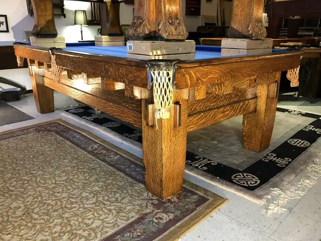 B9Tables de billard antiques (vente, transport, installation)