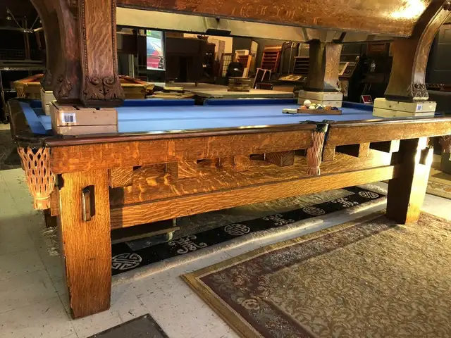 B9Tables de billard antiques (vente, transport, installation) - Photo 2