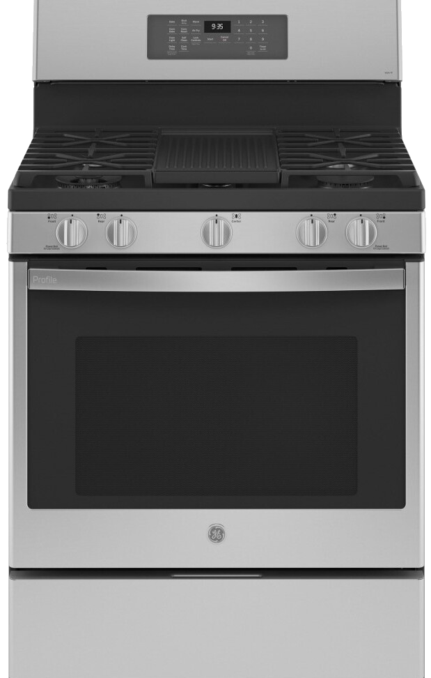 GE Profile Dual Fuel Range PC2B935YPFS 30' Free Standing - Photo 2