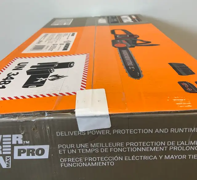 Worx WG385 40v (16"/ 40cm) Battery Powered Chainsaw - Photo 5