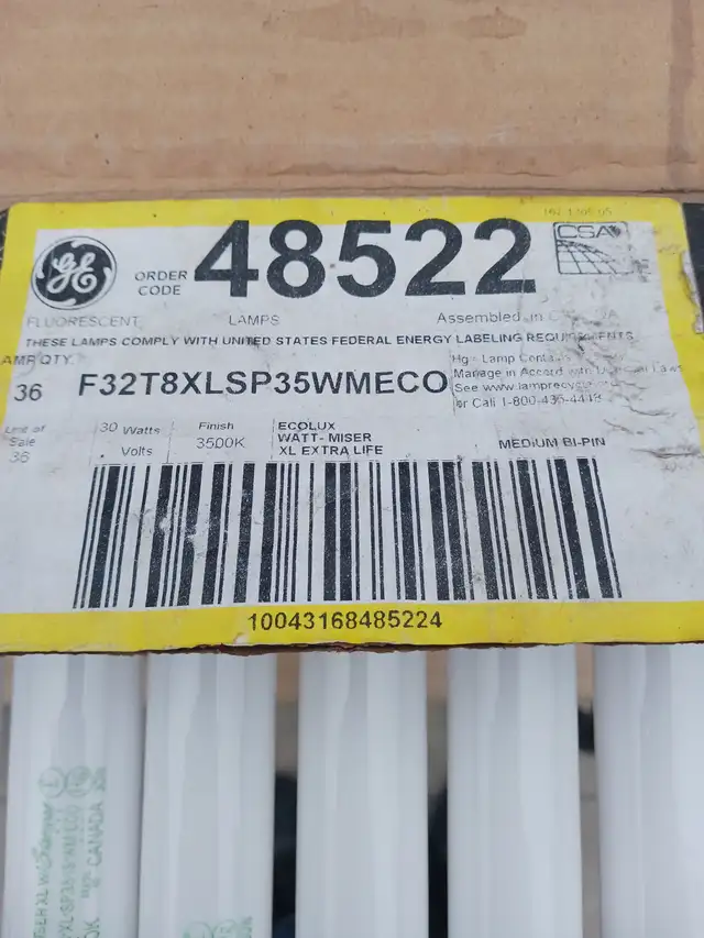 GE Fluorescent lamps - Photo 3