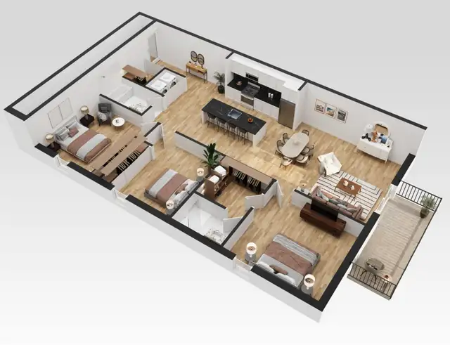 ✨ Logements 5 ½ haut de gamme à louer 1770$ ✨