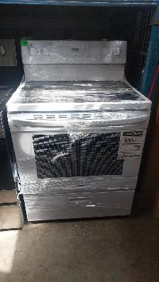 Stove 30'Midea 5.1 Cu. Ft. Freestanding Electric MER30B12AWWC
