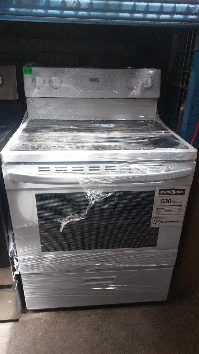 Stove 30'Midea 5.1 Cu. Ft. Freestanding Electric MER30B12AWWC - Photo 4