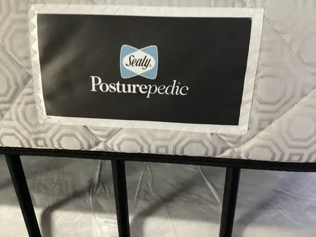 Double mattress and match box spring out of spare room $300 obo