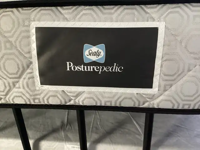 Double mattress and match box spring out of spare room $300 obo - Photo 2