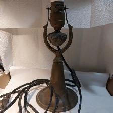 Vintage Bronze Lamp