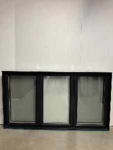10526BH Fenêtre Battant HYBRIDE Noir/Noir int. 73 3/4 x 40 1/2