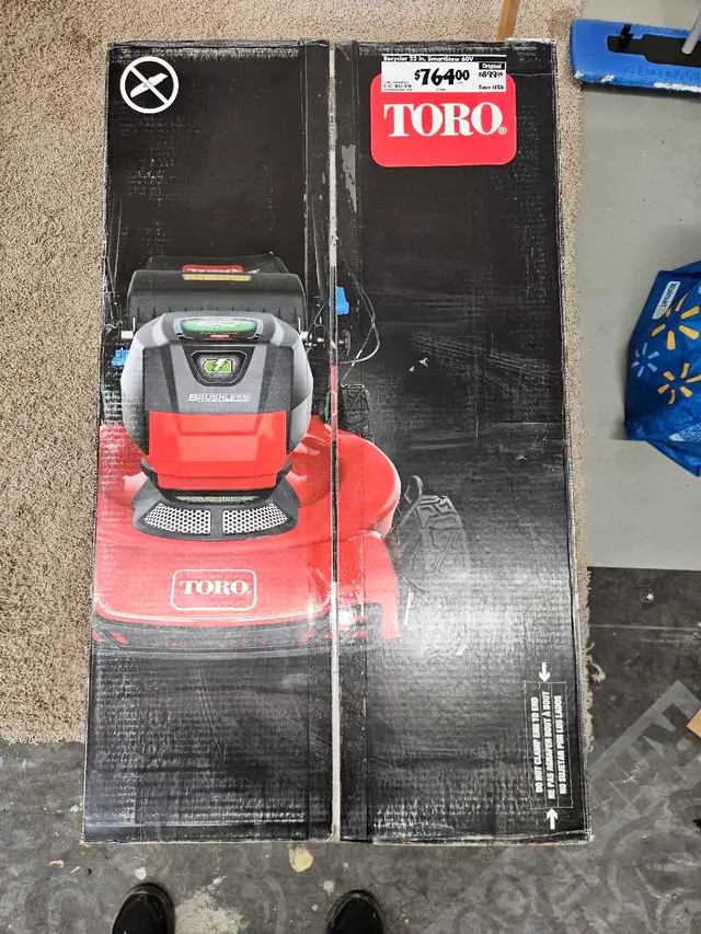 TORO Lawn Mower 22' 60V Max 53cm 'BRAND NEW IN THE BOX'. - Photo 3