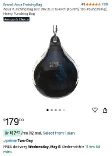 Brand New Punching Bag