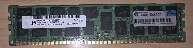 Large lot of DDR3 ECC Registered (RDIMM) server memory - Photo 3