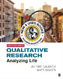 Qualitative Research 2nd Edition by Johnny Saldana 9781544372884