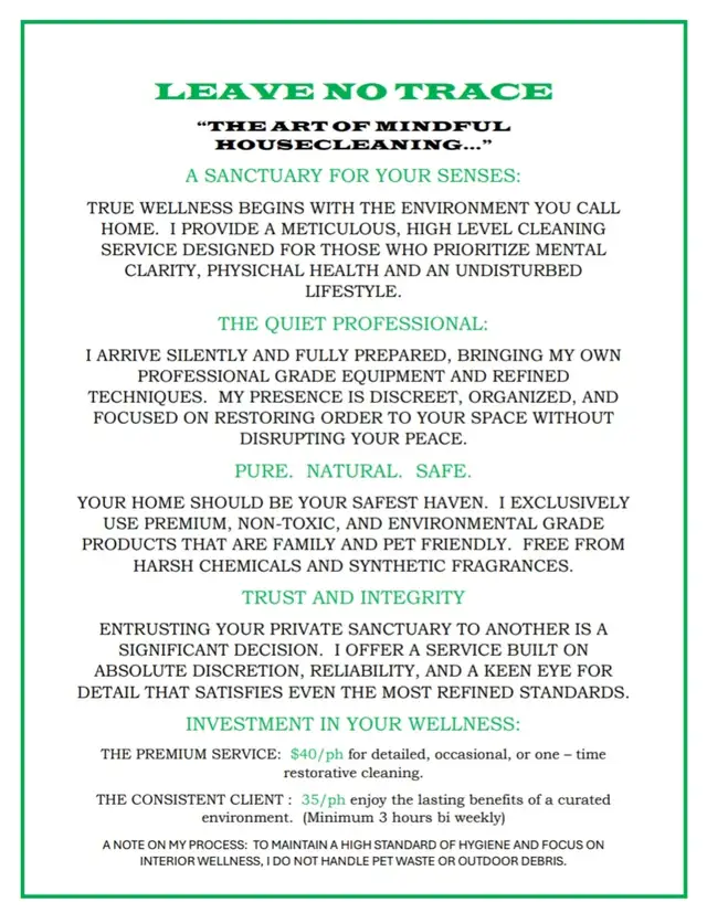 Premium Housecleaning and Interior Restoration