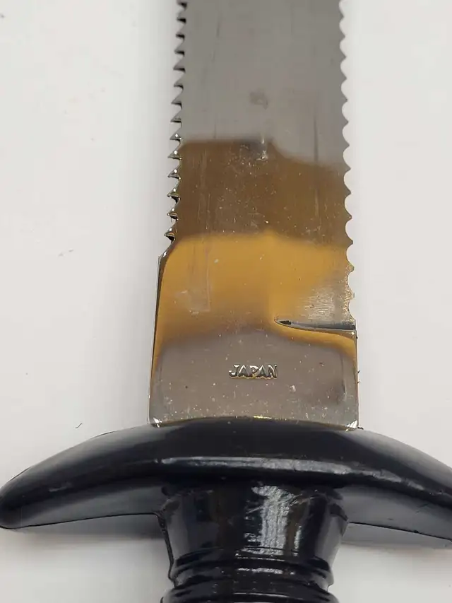 Vintage Eternal Trade Mark Scuba Diving Knife Dagger w/sheath - Photo 4