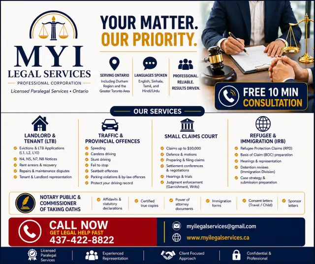 paralegal for landlord &Tenant