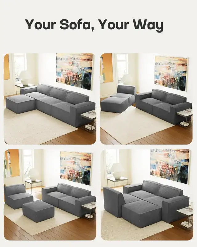 Brand New 111 -inch modular boneless sofa Special $259 - Photo 2