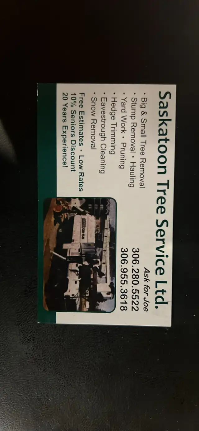 Saskatoon Tree Services LTD.