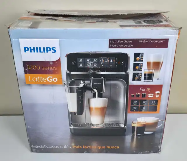 Philips 3200 Automatic Coffee Machine withLatteGo