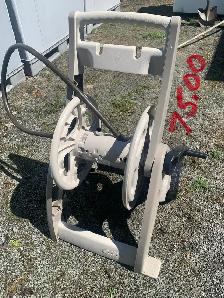 three garden hose reels/ price on pictures